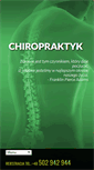 Mobile Screenshot of chiropraktyka.pl